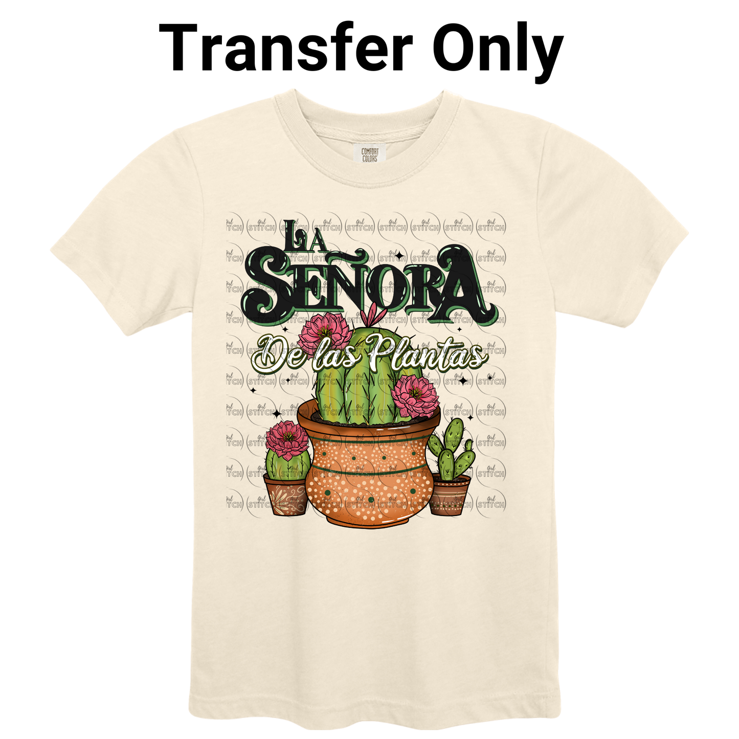 La Señora De Las Plantas Cactus ( Transfer Only)