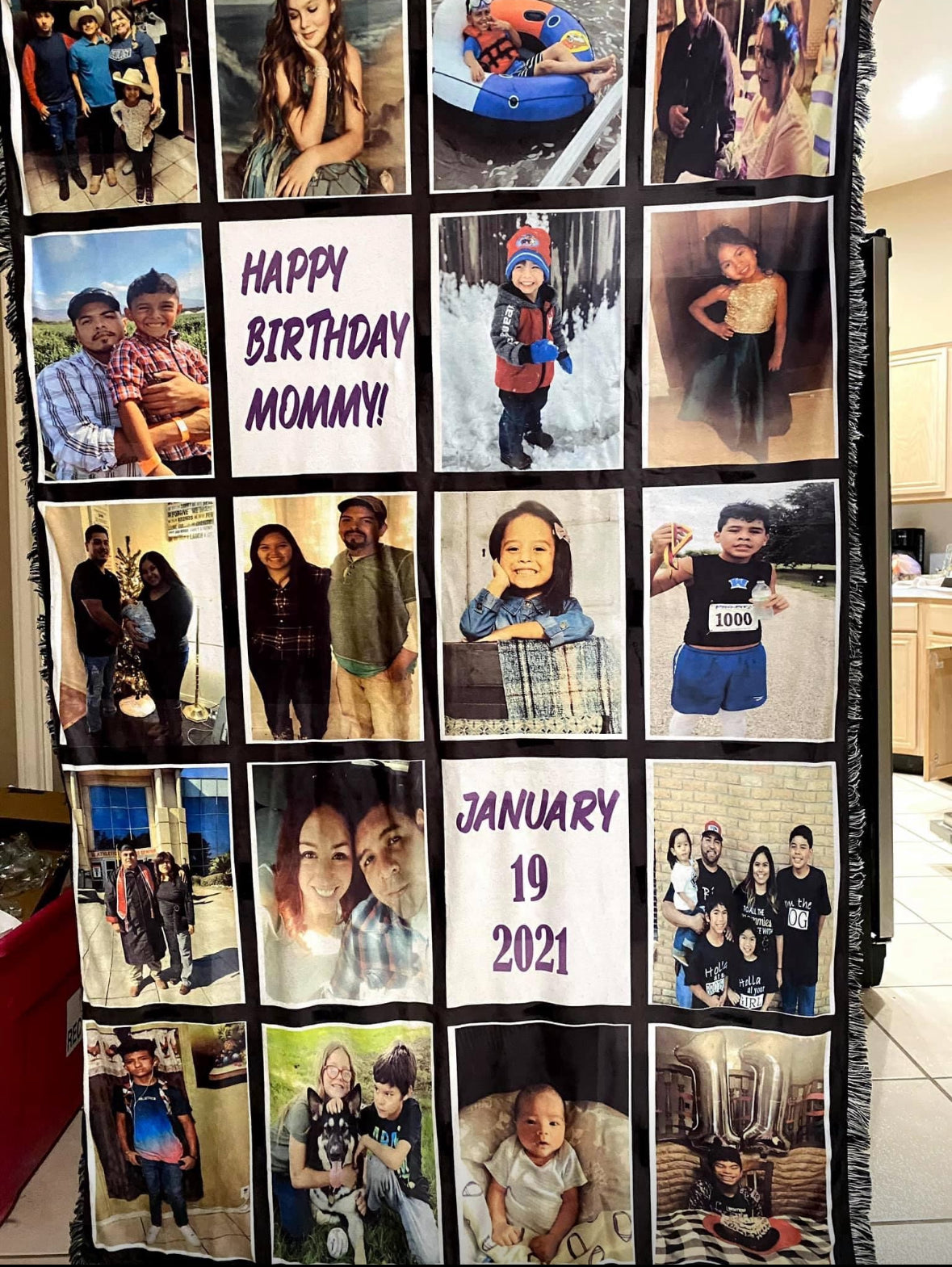 20 Panel Custom Blanket