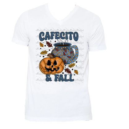 Cafecito & Fall V Neck