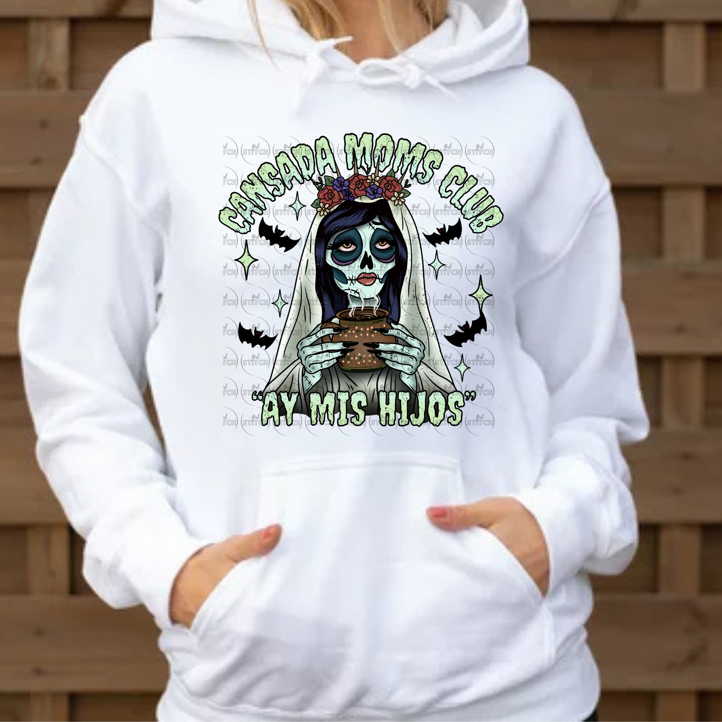 Cansada Moms Club Hoodie