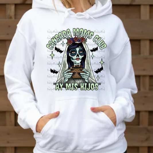 Cansada Moms Club Hoodie