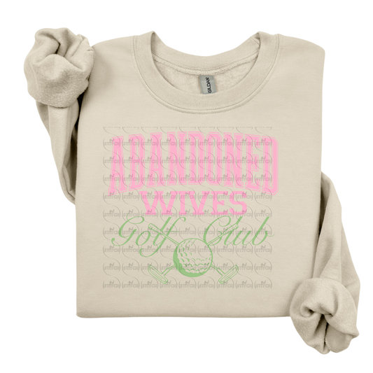 Abandoned Wives Golf Club Sweater