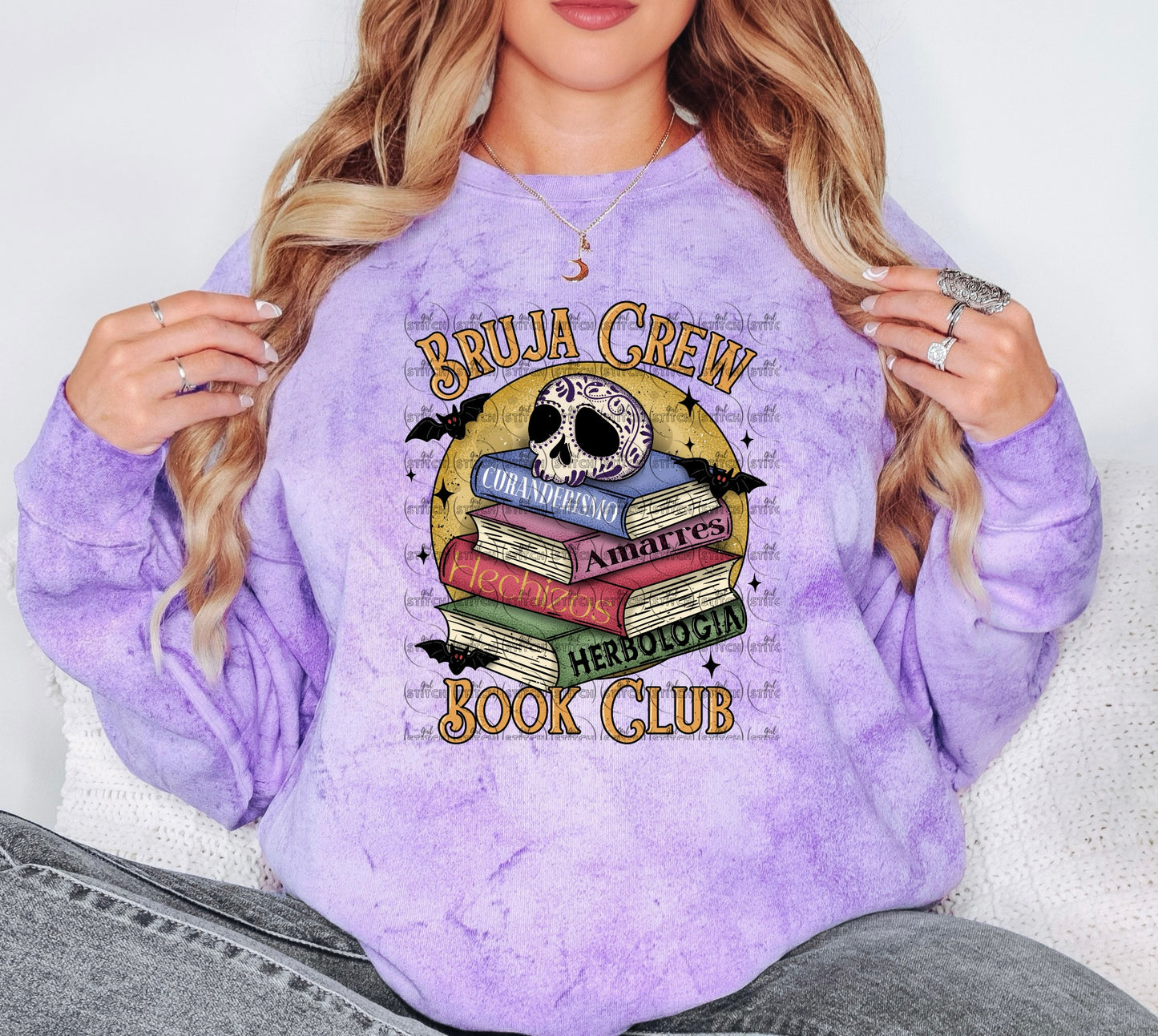 Bruja Crew Book Club Sweater 2