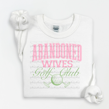 Abandoned Wives Golf Club Sweater