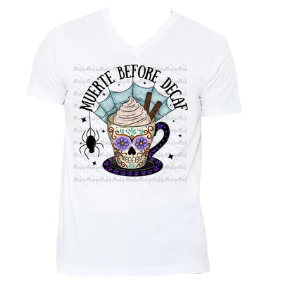 Muerta Before Decaf V Neck
