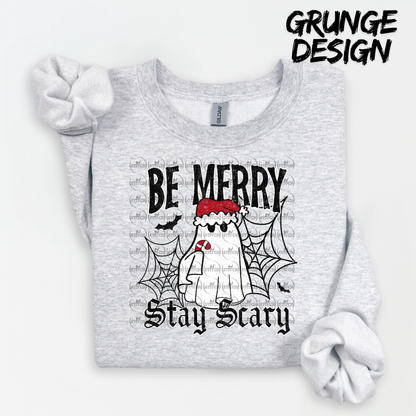 Be Merry Stay Scary Sweater