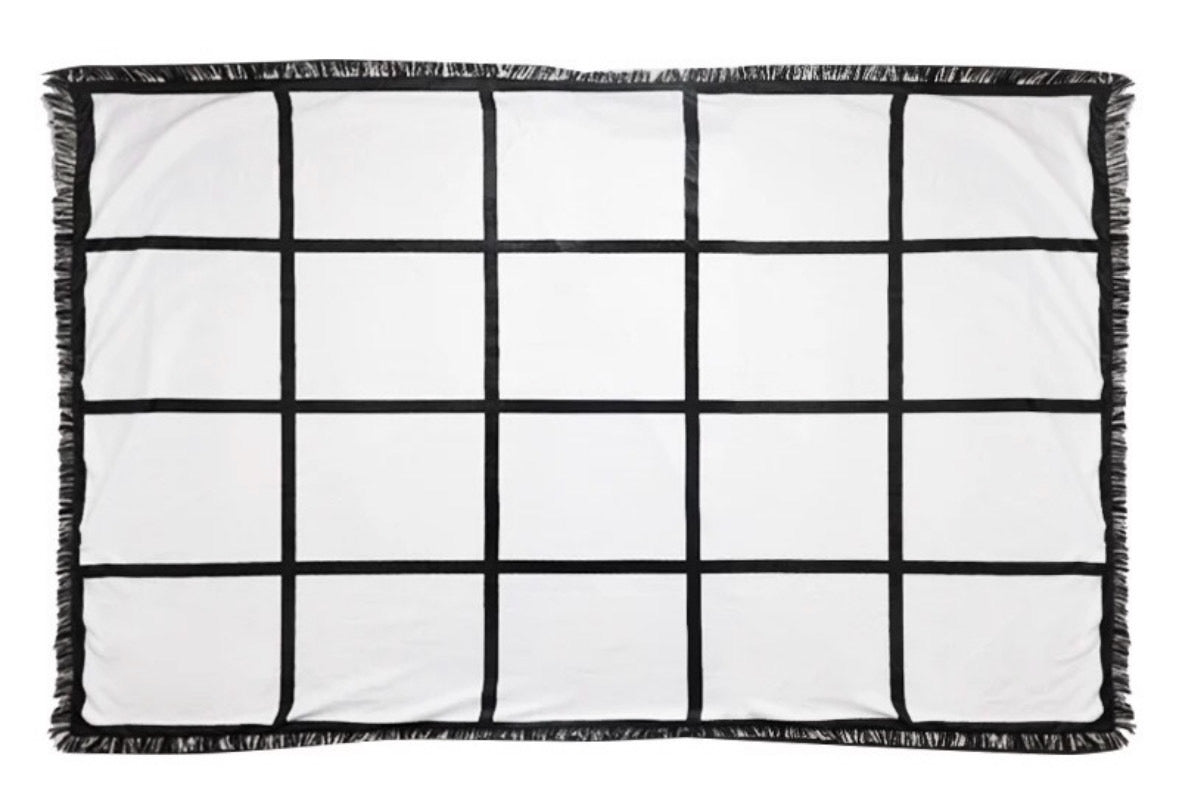 20 Panel soft BLANK Sublimation Blanket