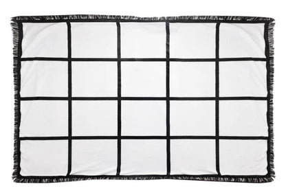 20 Panel soft BLANK Sublimation Blanket