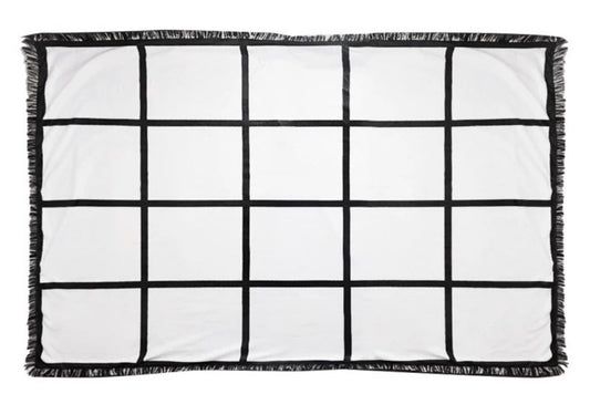 20 Panel soft BLANK Sublimation Blanket