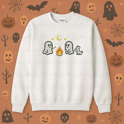 Ghost Campfire Sweater