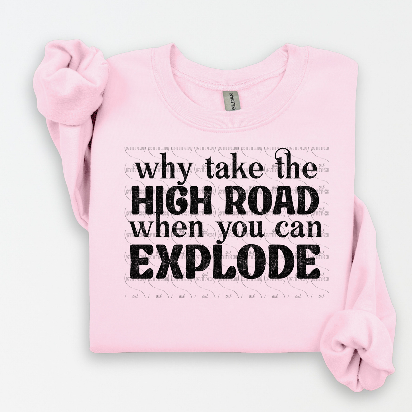 Why take the highroad Sweater