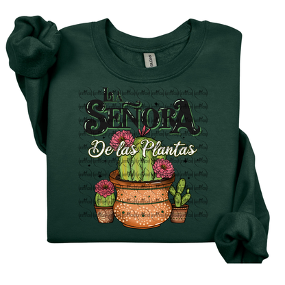 La Señora De Las Plantas Cactus Sweater