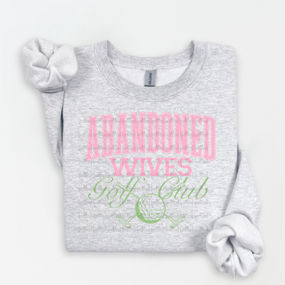 Abandoned Wives Golf Club Sweater