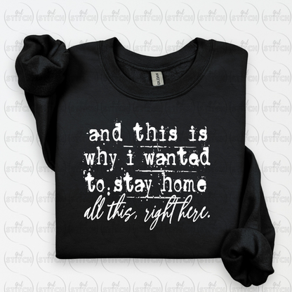 Stay Home Sweater