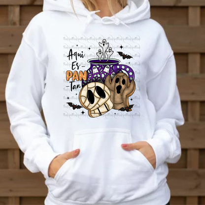 Aqui Es PAN - Tan Hoodie