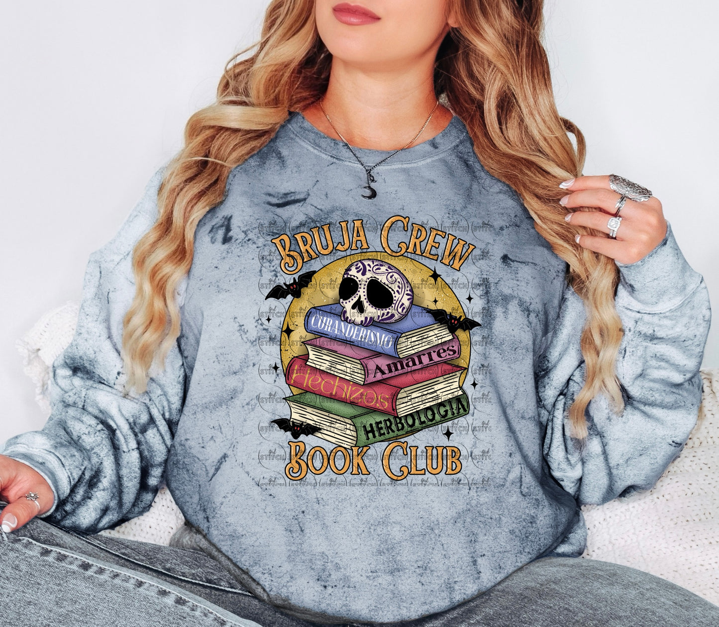 Bruja Crew Book Club Sweater 2