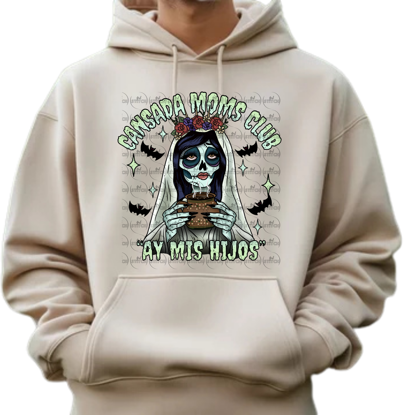 Cansada Moms Club Hoodie