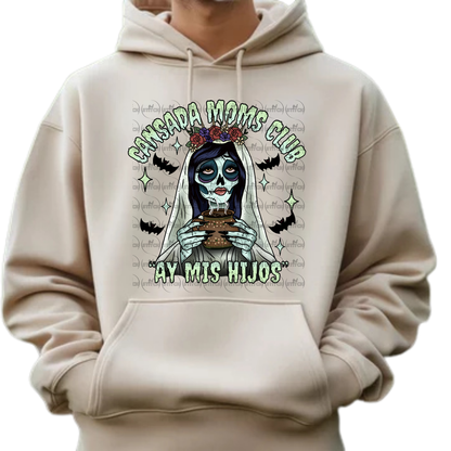 Cansada Moms Club Hoodie
