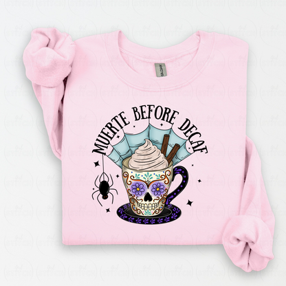 Muerte Before Decaf Sweater