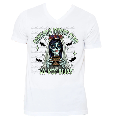 Cansada Moms Club V Neck