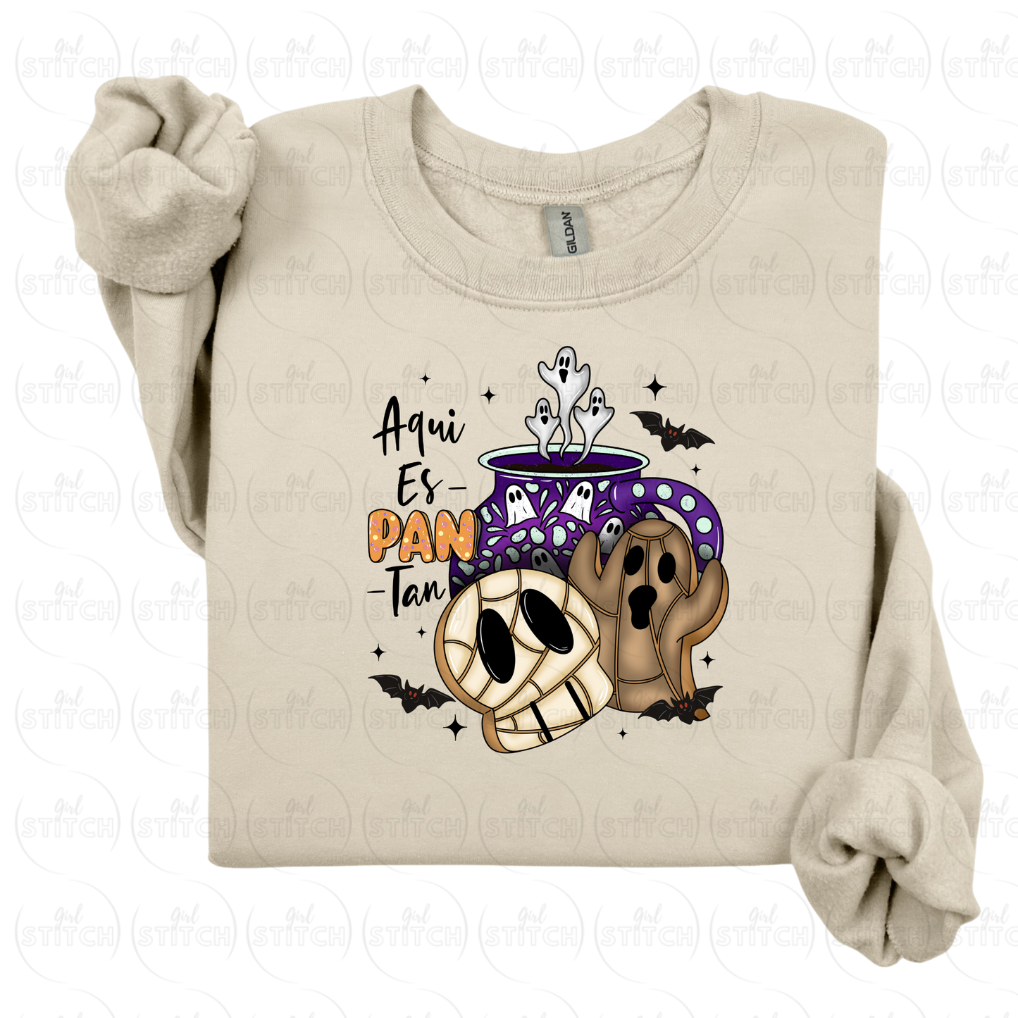 Aqui Es Pan - Tan Sweater