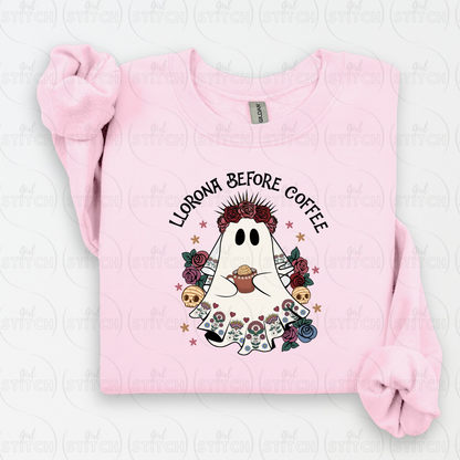 Llorona Before Coffee Sweater