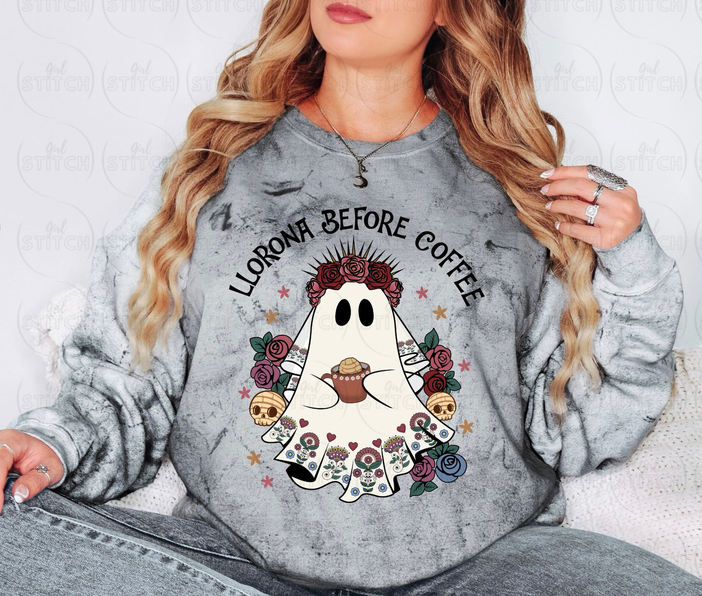 Llorona Before Coffee Sweater