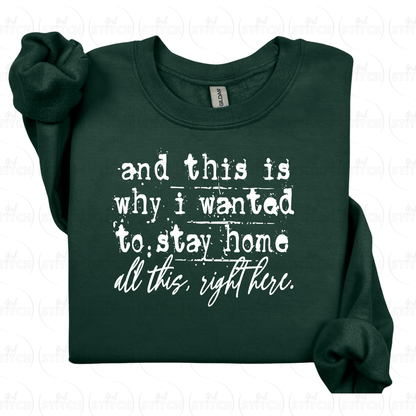 Stay Home Sweater