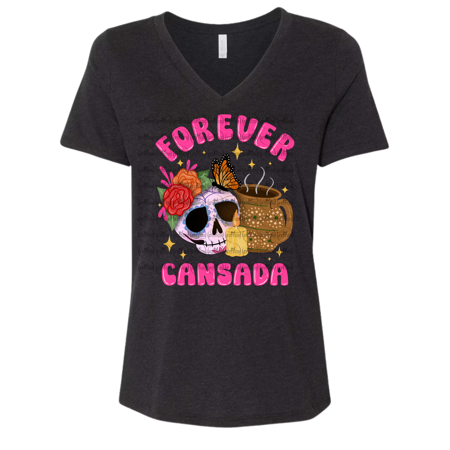 Forever Cansada V - Neck