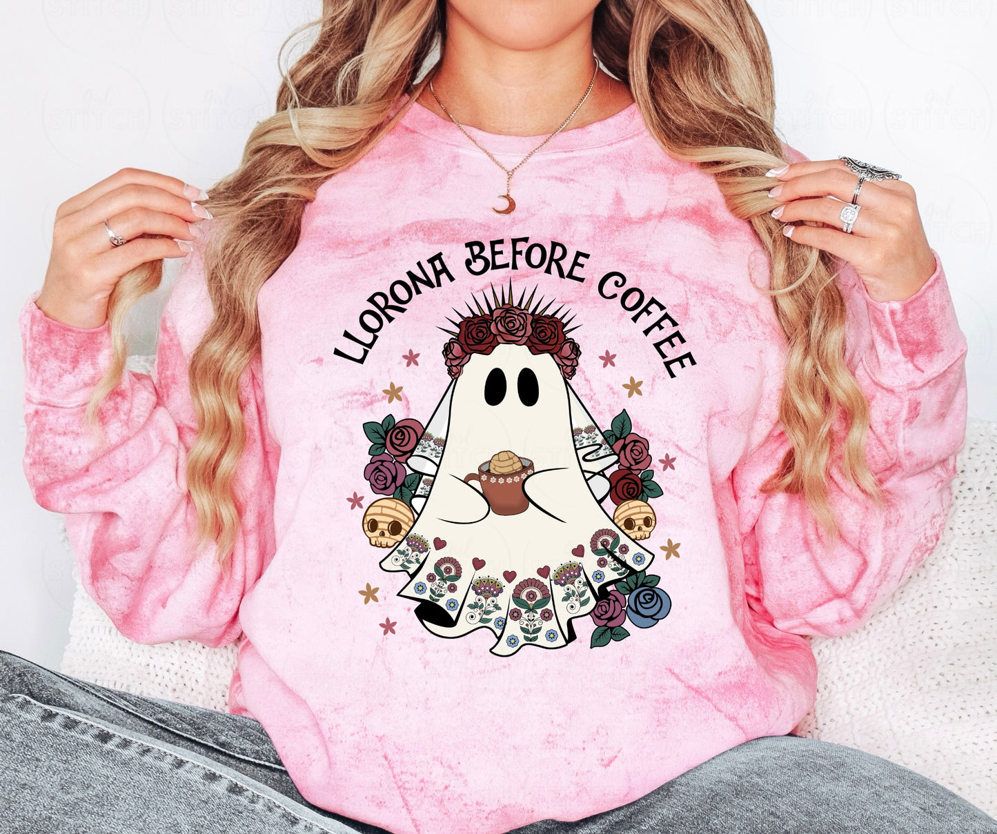 Llorona Before Coffee Sweater