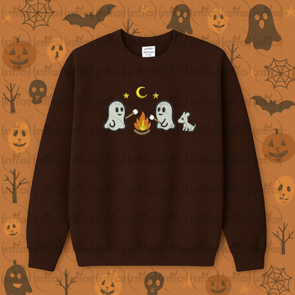 Ghost Campfire Sweater