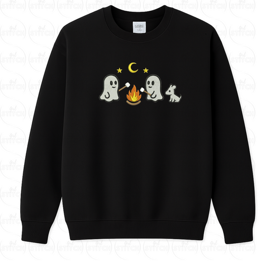 Ghost Campfire Sweater