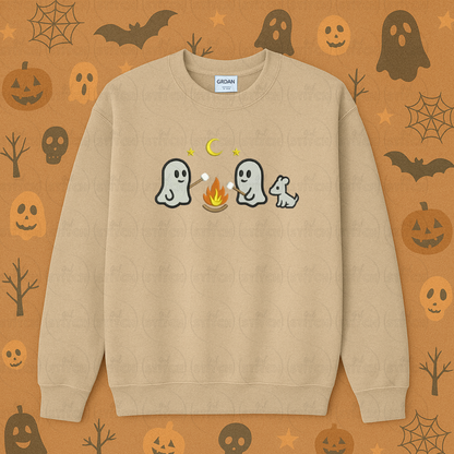 Ghost Campfire Sweater