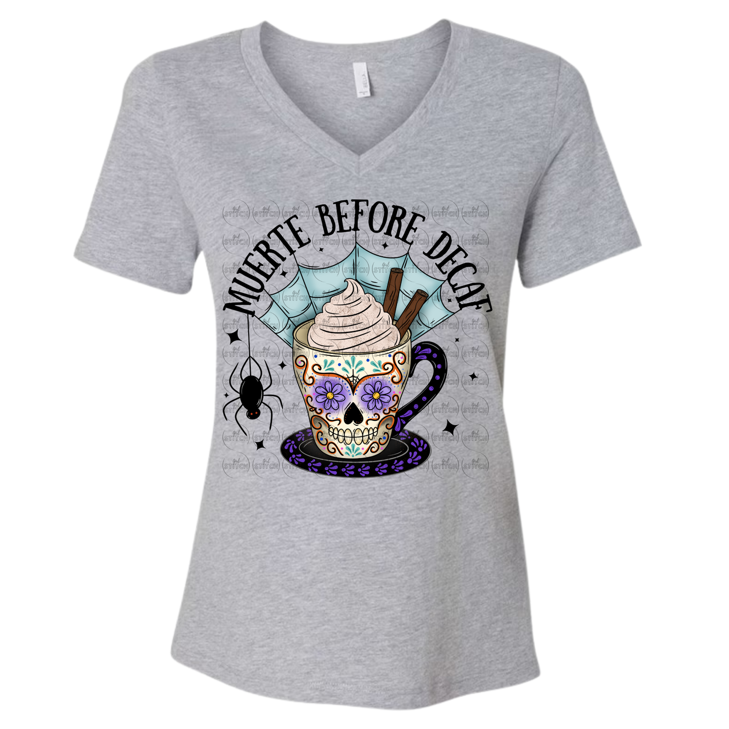 Muerta Before Decaf V Neck