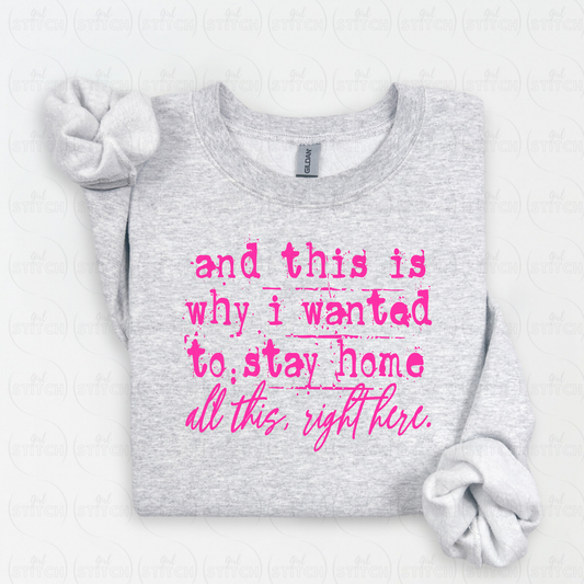 Stay Home Sweater