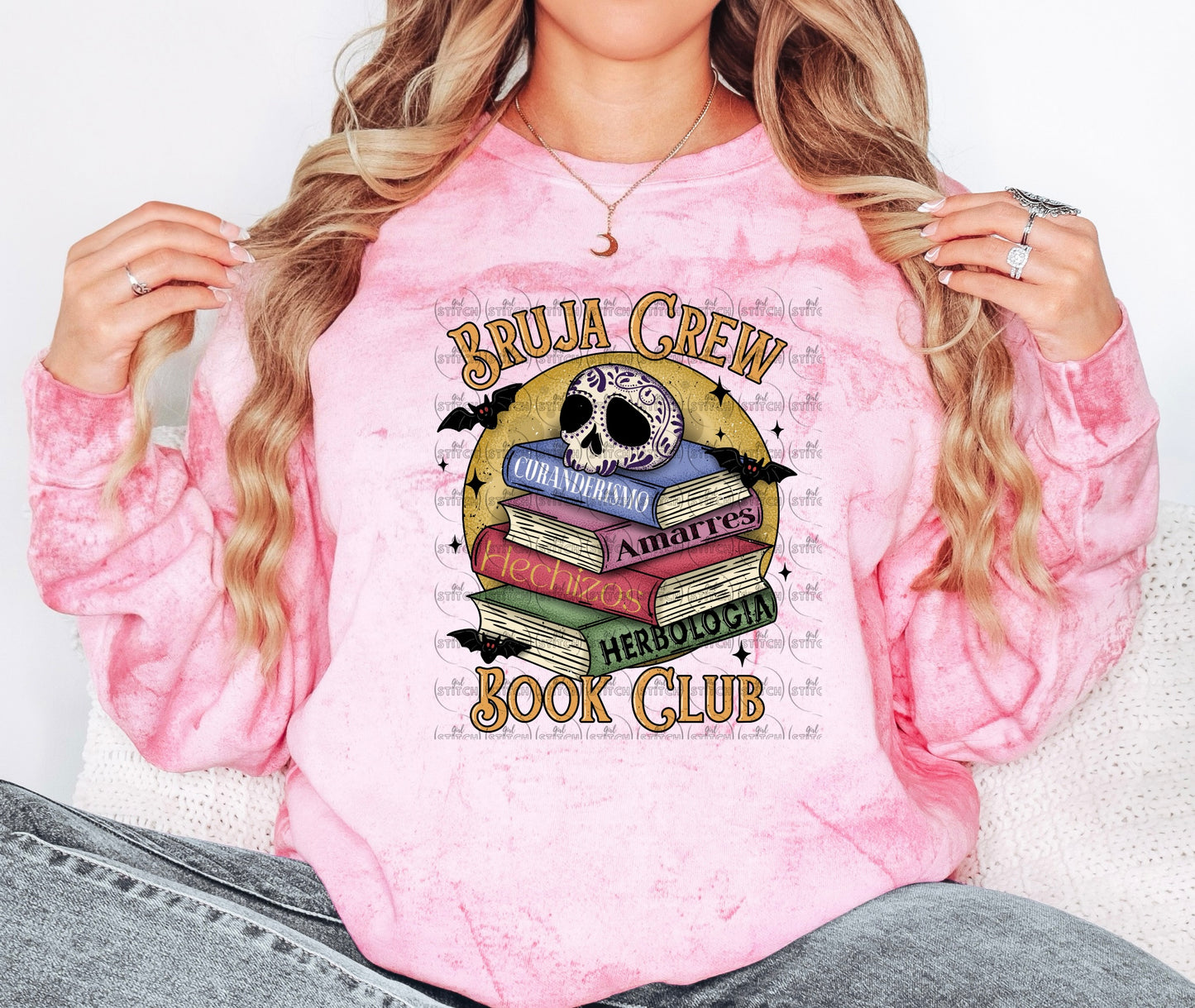 Bruja Crew Book Club Sweater 2
