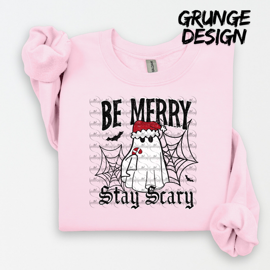 Be Merry Stay Scary Sweater