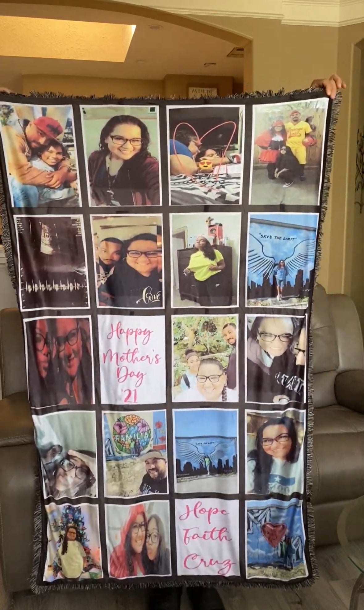 20 Panel Custom Blanket